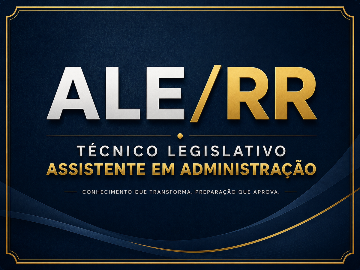 Imagem do produto SIMULADO - ALE/RR - Técnico Legislativo - Assistente em Administração